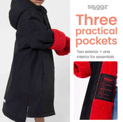 Snuggz Lite Boys Red Changing Robe