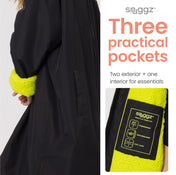 Snuggz Lite Girls Lime Lining Changing Robe