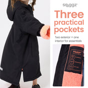 Snuggz Girls Lite Coral Changing Robe