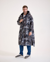Snuggz Original Men Grey Camo Changing Robe