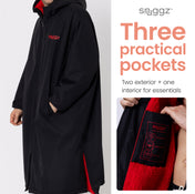 Snuggz Lite Mens Red Changing Robe