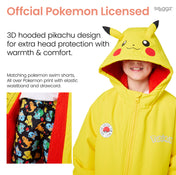 Snuggz Kids Pokemon Changing Robe & Short Set