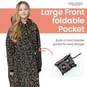 Snuggz Kids Leopard Print Rain Poncho