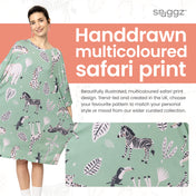 Snuggz Women Safari Bamboo Oversized Sleep Tee
