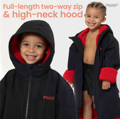 Snuggz Lite Boys Red Changing Robe