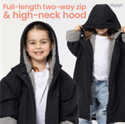 Snuggz Lite Girls Grey Changing Robe