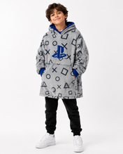 playstation hooded blanket