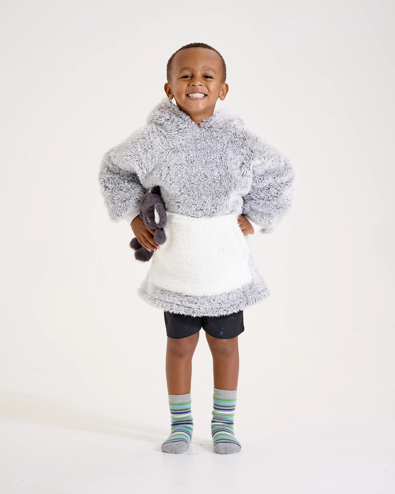 Snuggz Kids 2 in 1 Koala Pocket Pal Hooded Blanket