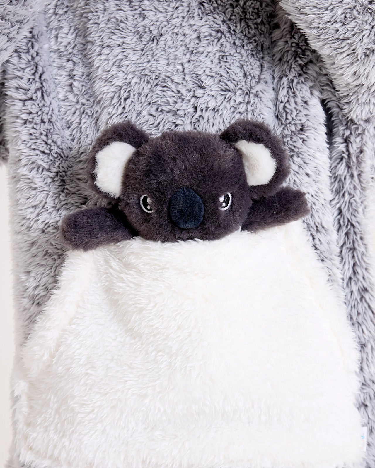 Snuggz Kids 2 in 1 Koala Pocket Pal Hooded Blanket