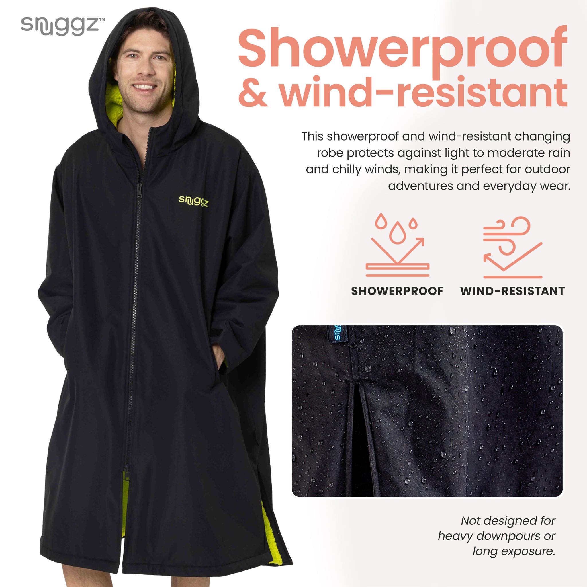 Snuggz Robe Snuggz Women Lime Lining Changing robe