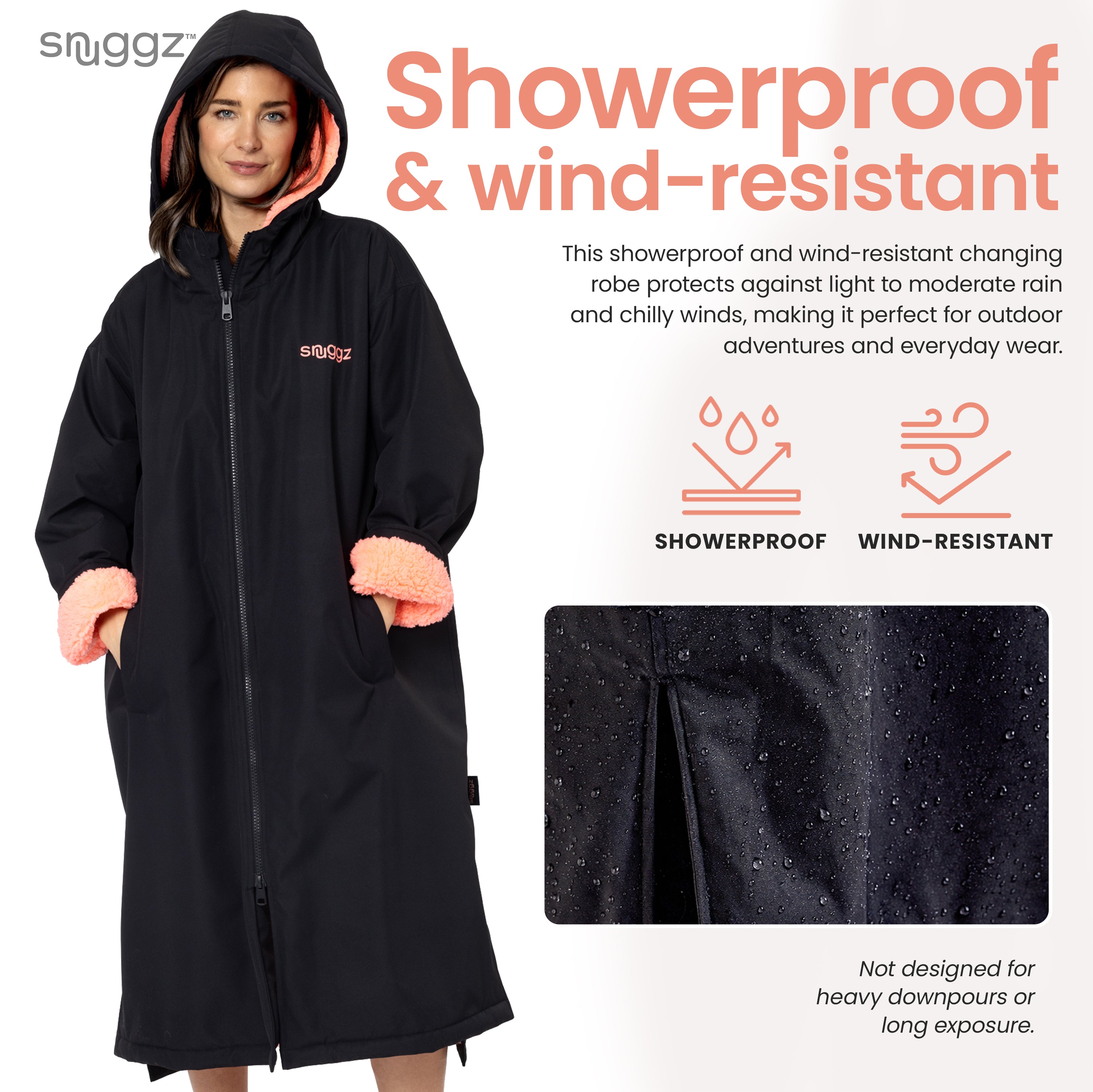 Snuggz Women Lite Coral Changing Robe
