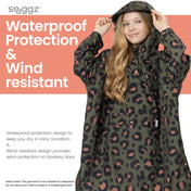 Snuggz Kids Leopard Print Rain Poncho