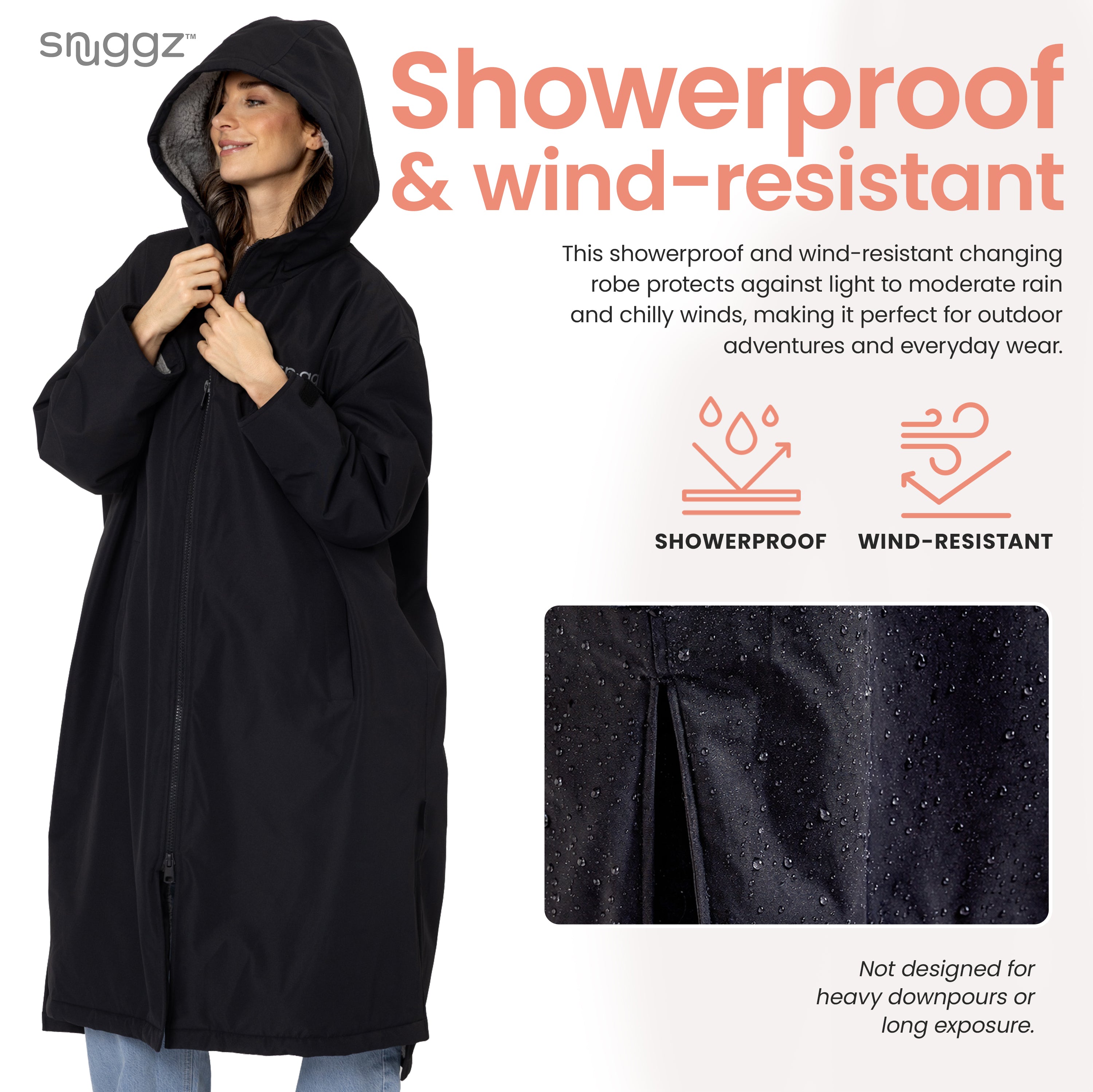 Snuggz Lite Women Grey Changing Robe
