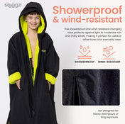 Snuggz Lite Boys Lime Lining Changing robe