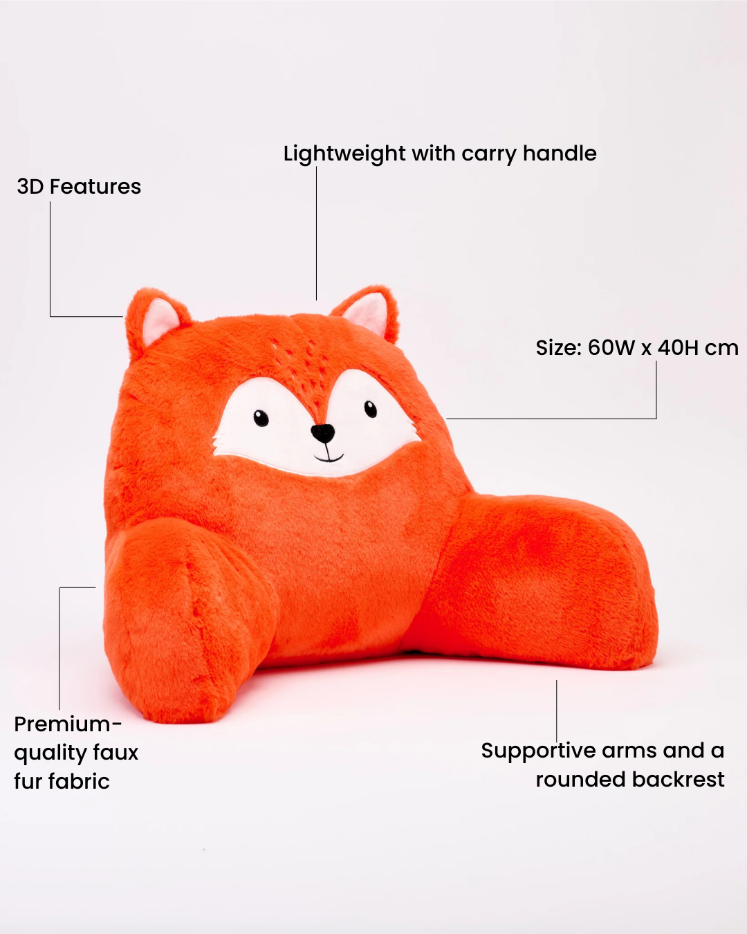 Snuggz Fox Cuddle Cushion