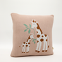 Snuggz Knitted Safari Giraffe Cushion With Filler