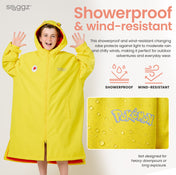 Snuggz Kids Pokemon Changing Robe & Short Set