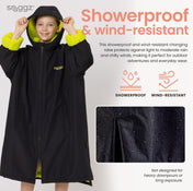 Snuggz Lite Girls Lime Lining Changing Robe