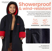 Snuggz Lite Boys Red Changing Robe