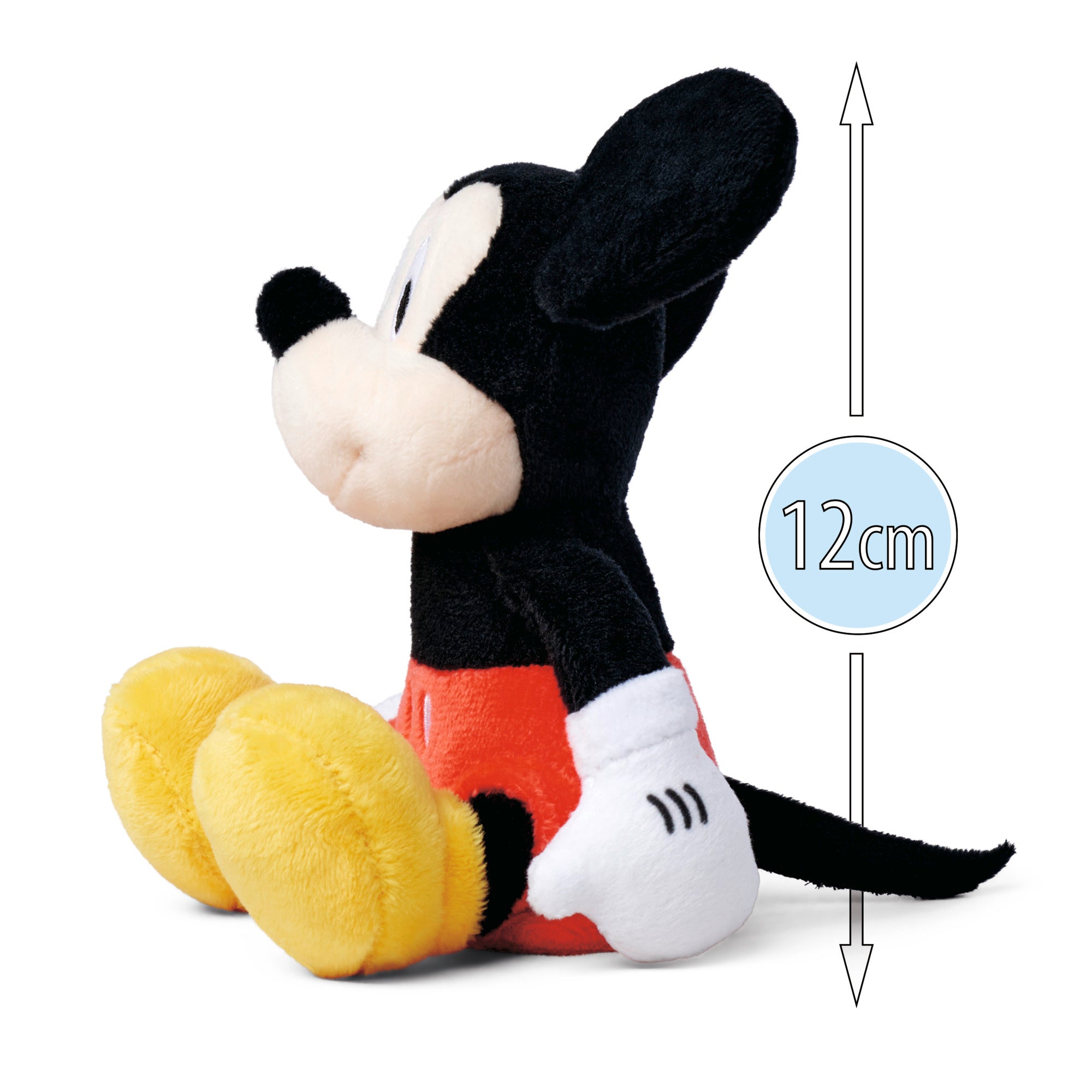 Mickey Mouse Shoulder Squad Disney Official Snuggz Licenced Plush Toy - Small size