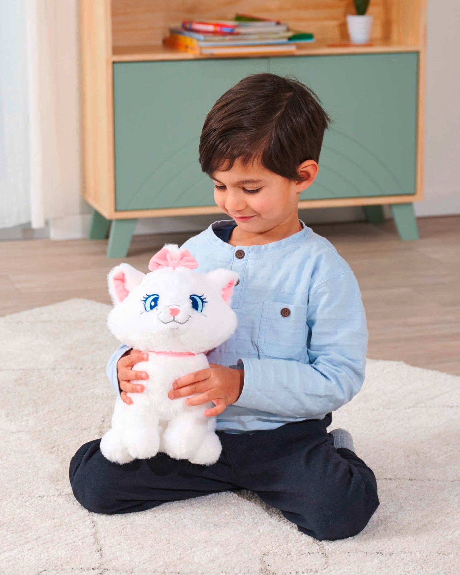 Marie Disney Official Snuggz Licenced Plush Toy - Medium size