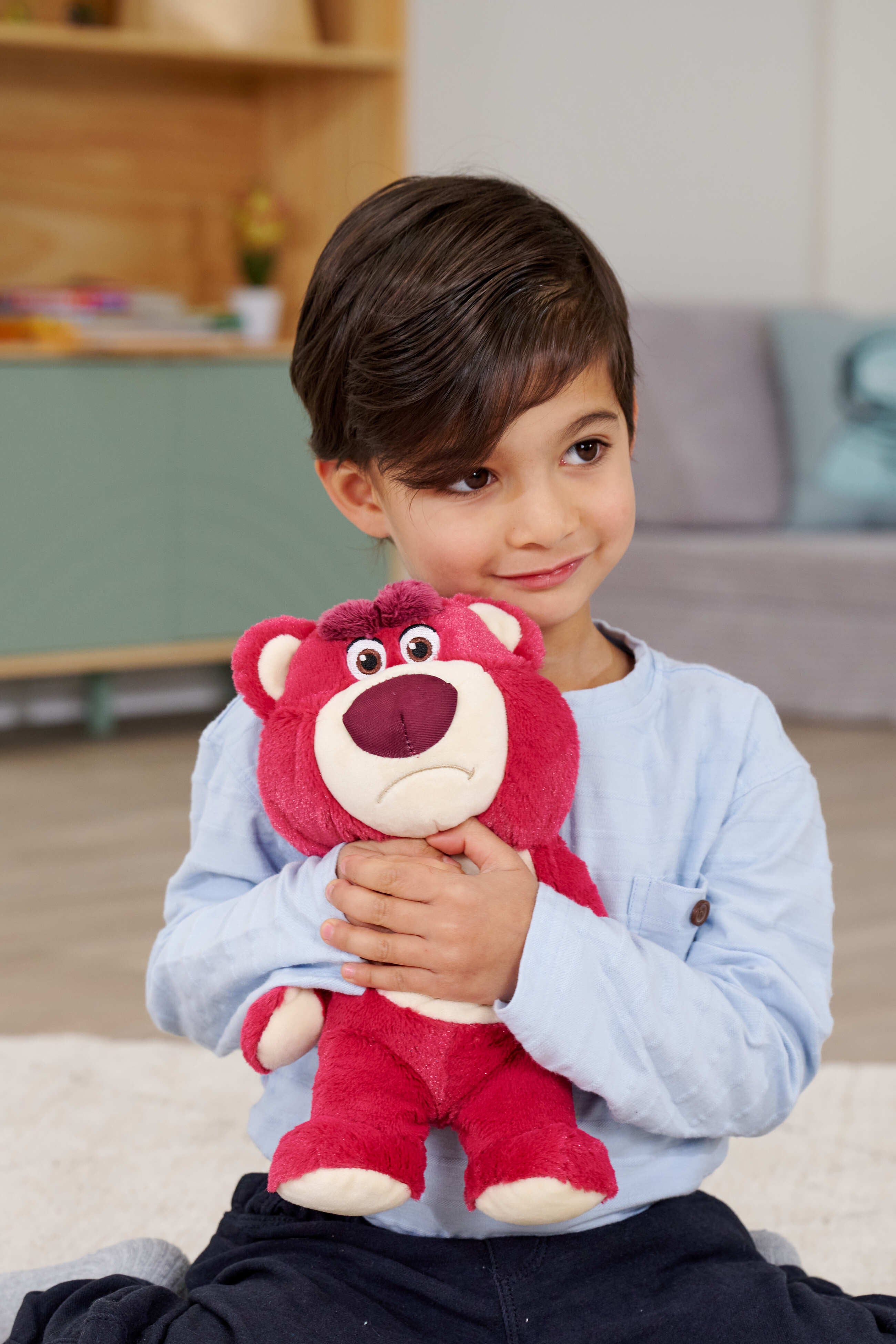 Lotso Flufflets Disney Official Snuggz Licenced Plush Toy - Medium size
