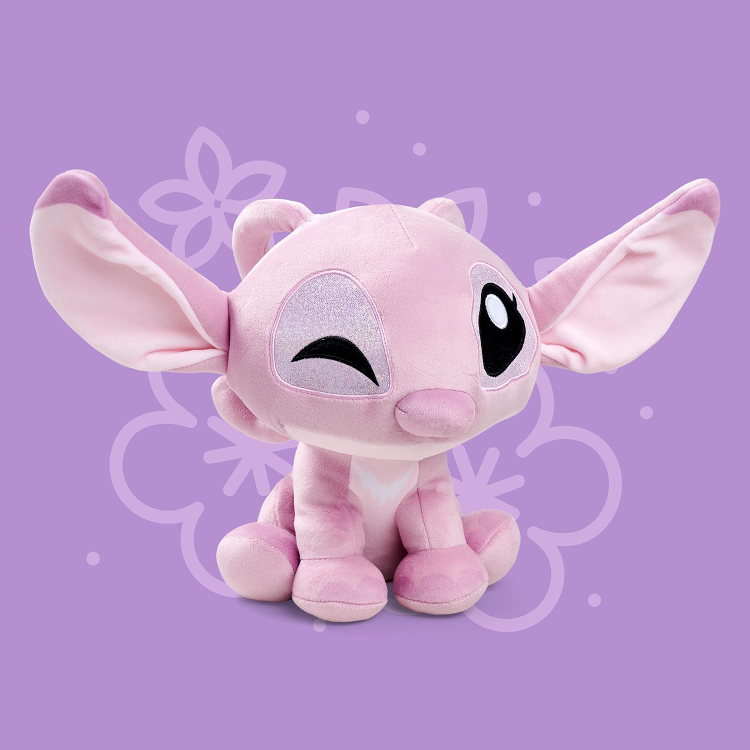 Angel Doorables Disney Official Snuggz Licenced Plush Toy - Medium size