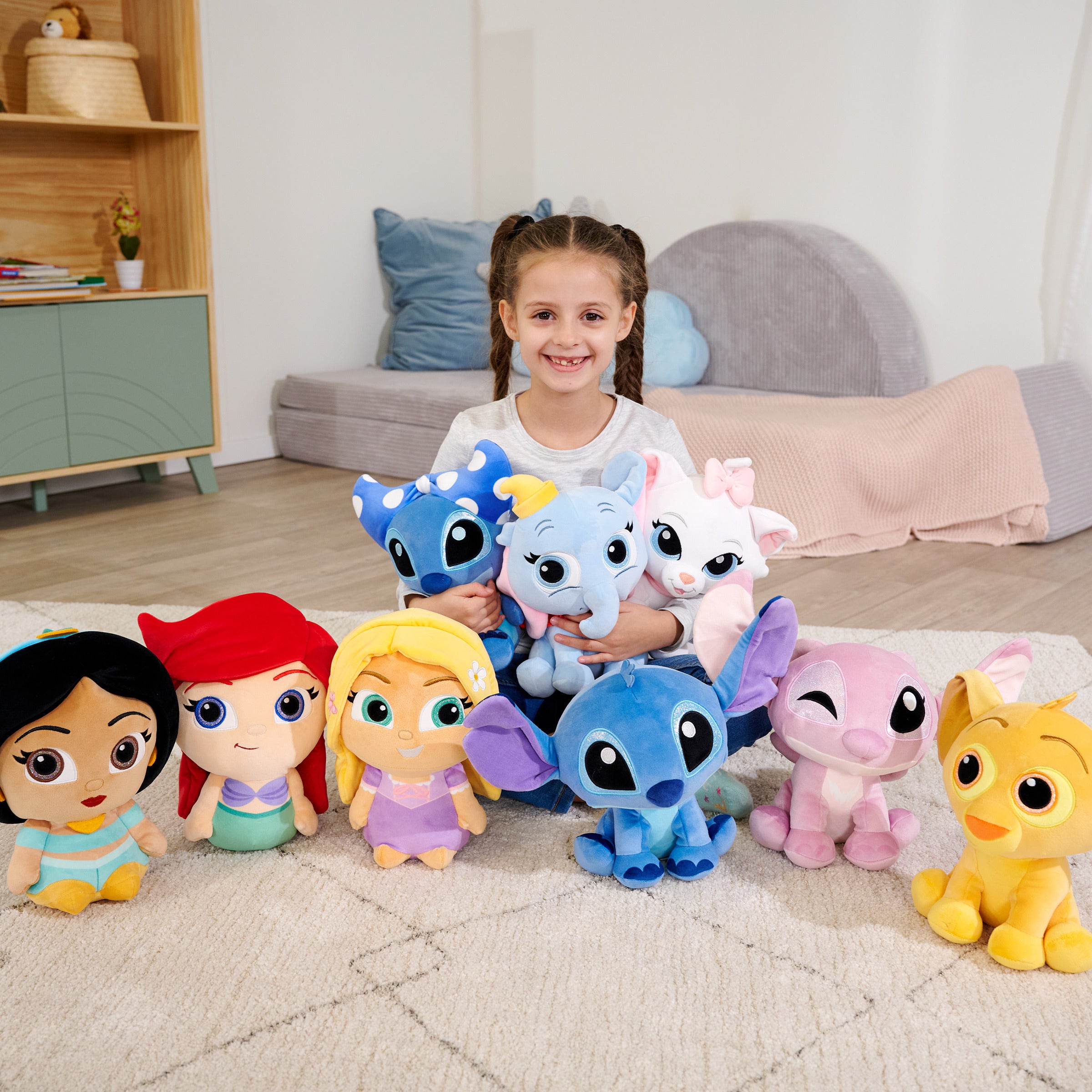 Marie Doorables Disney Official Snuggz Licenced Plush Toy - Medium size