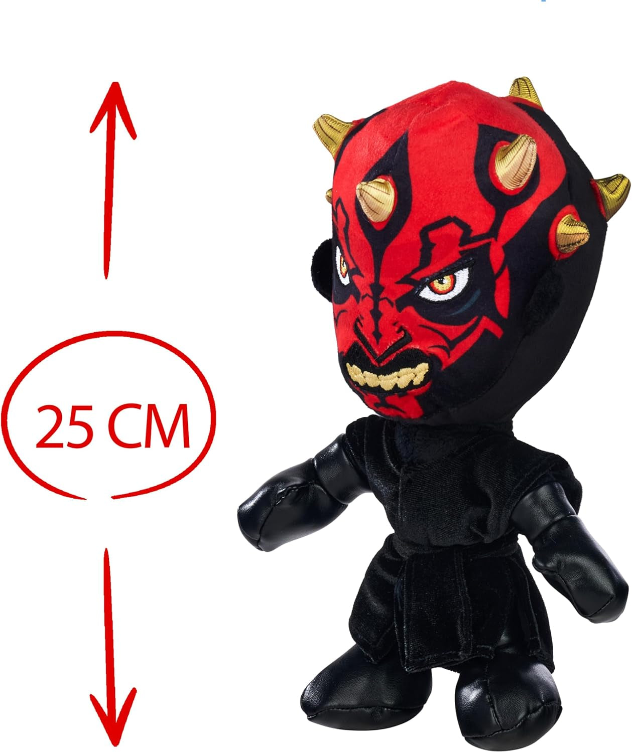 Starwars Darth Maul Disney Official Snuggz Licenced Plush Toy - Medium size