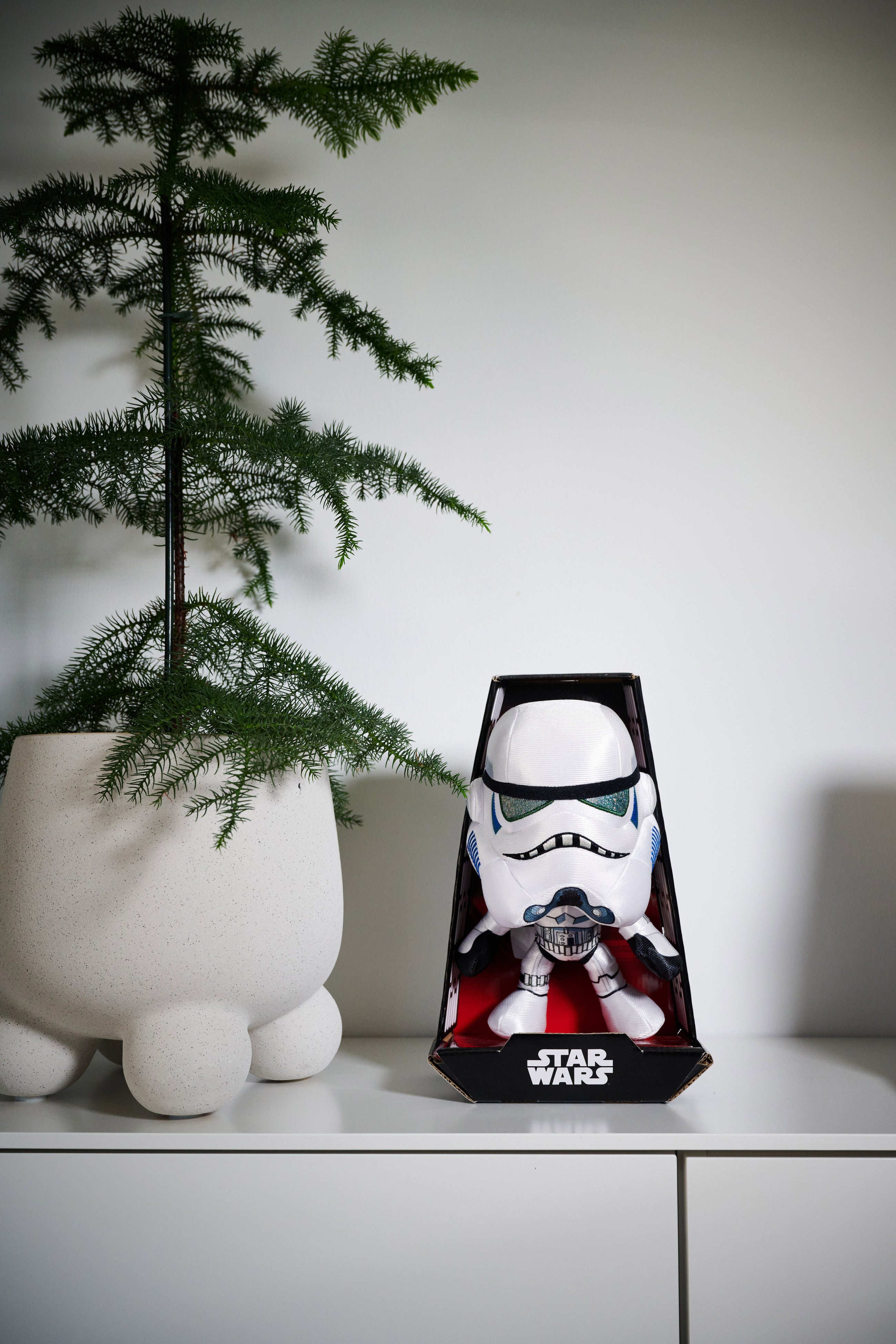 Starwars Stormtrooper Disney Official Snuggz Licenced Plush Toy - Medium size
