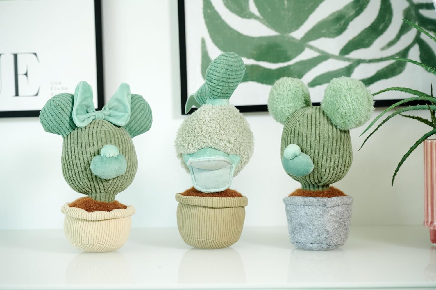 Bloom Mickey Plant Disney Official Snuggz Licenced Plush Toy - Medium size