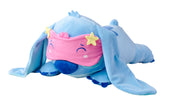 Disney Snuglets Wellbeing Stitch with Sleep Mask Disney Official Snuggz Licenced Weighted Plush Toy - Large Size