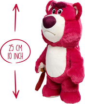 Lotso with Walking Stick Disney Official Snuggz Licenced Plush Toy - Medium size