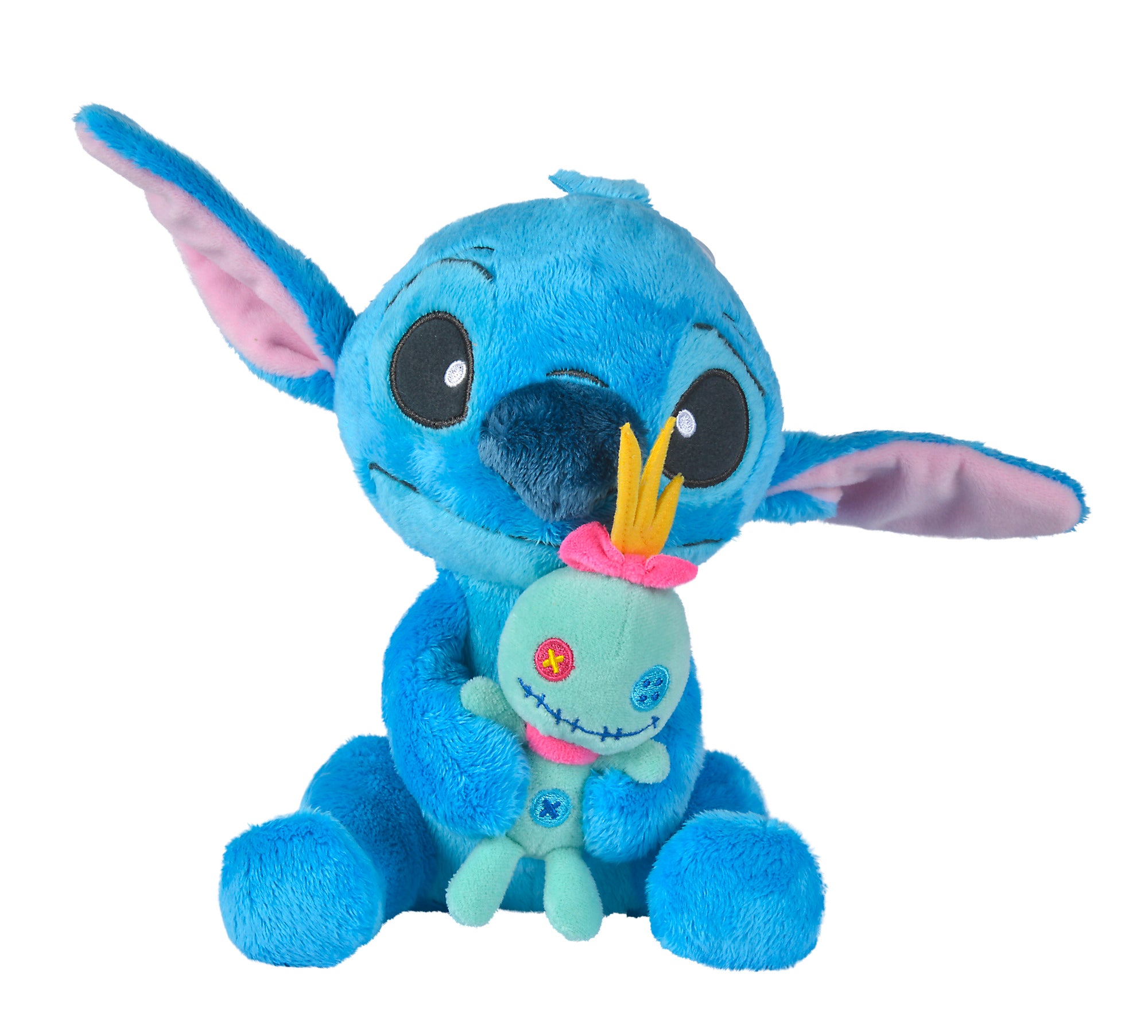 Stitch & Scrump Disney Official Snuggz Licenced Plush Toy - Medium size