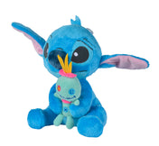 Stitch & Scrump Disney Official Snuggz Licenced Plush Toy - Medium size