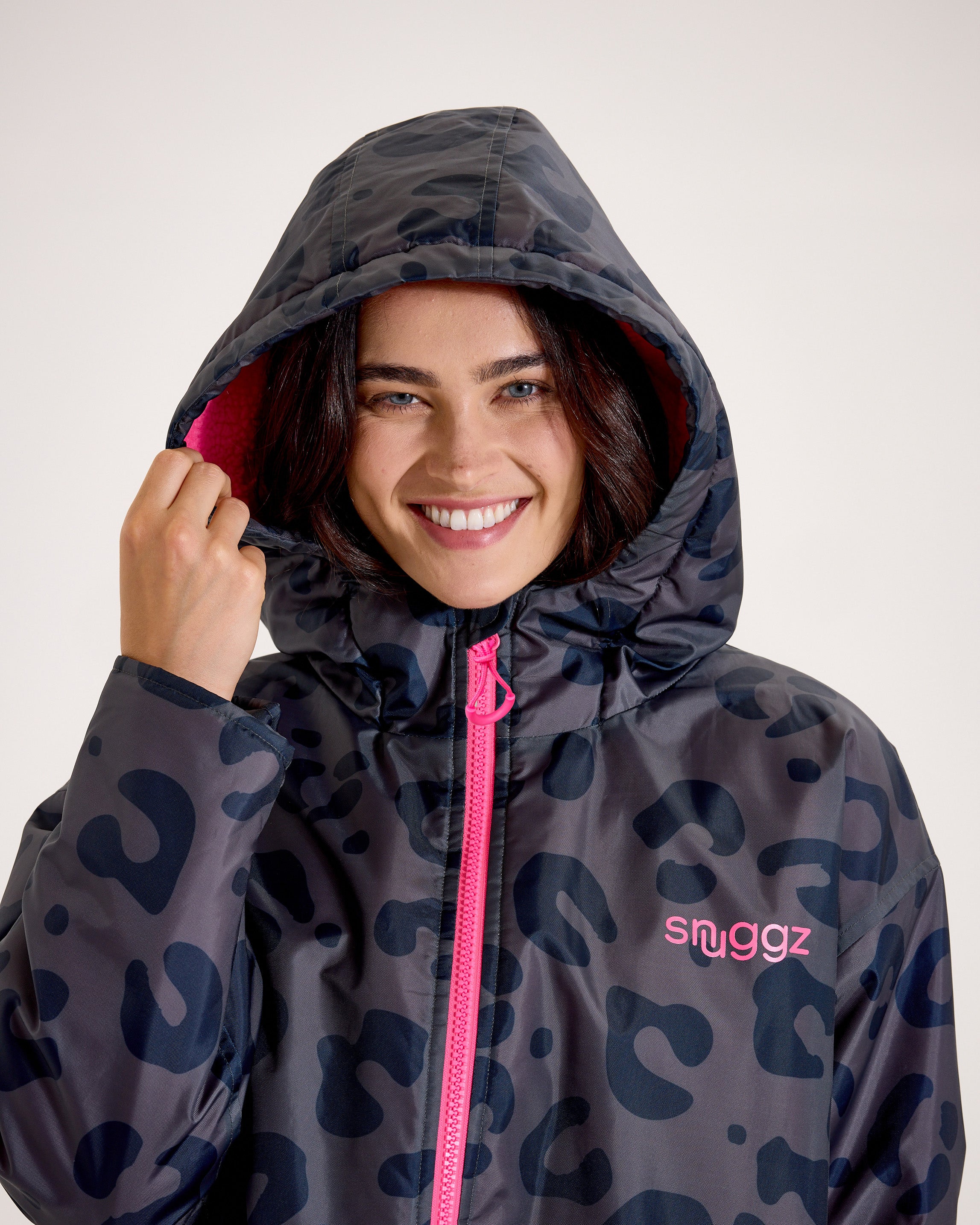 Snuggz Women Original Animal Print Changing Robe