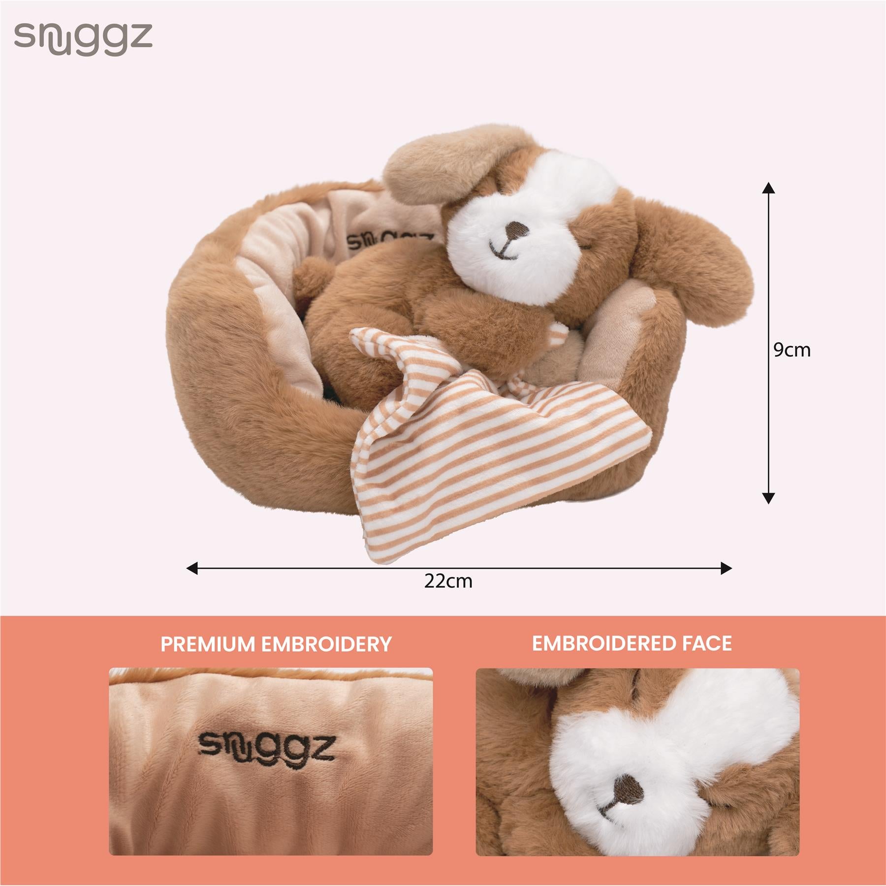 Snuggz Puppy Kids Bedtime Plush Toy