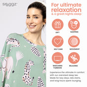 Snuggz Women Safari Bamboo Oversized Sleep Tee