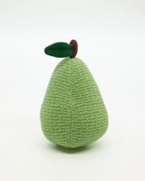Snuggz Knitted Pear Soft Toy - Small