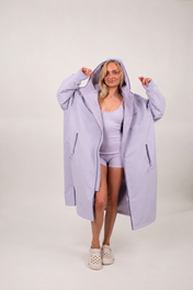 Snuggz Women Lilac Reversible Changing Robe