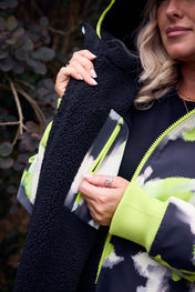 Snuggz Adult Abstract Print Reversible Changing Robe