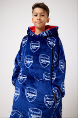 Snuggz Original Adults Arsenal FC Football Hooded Blanket