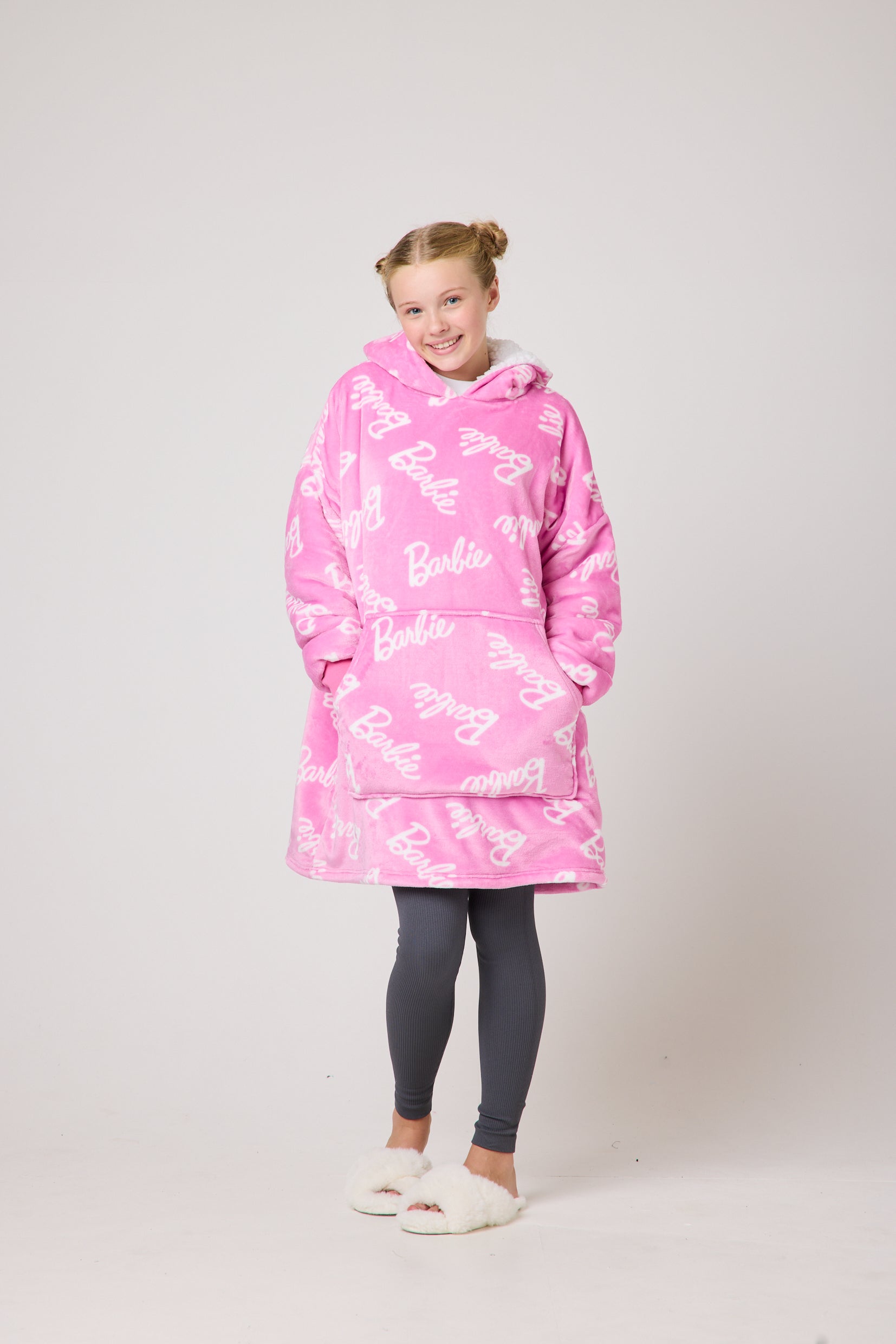 Snuggz Kids Original Barbie™ Hooded Blanket