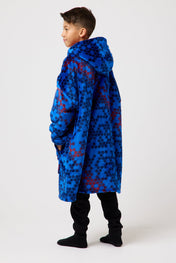 Snuggz Original Kids FC Barcelona Football Hooded Blanket