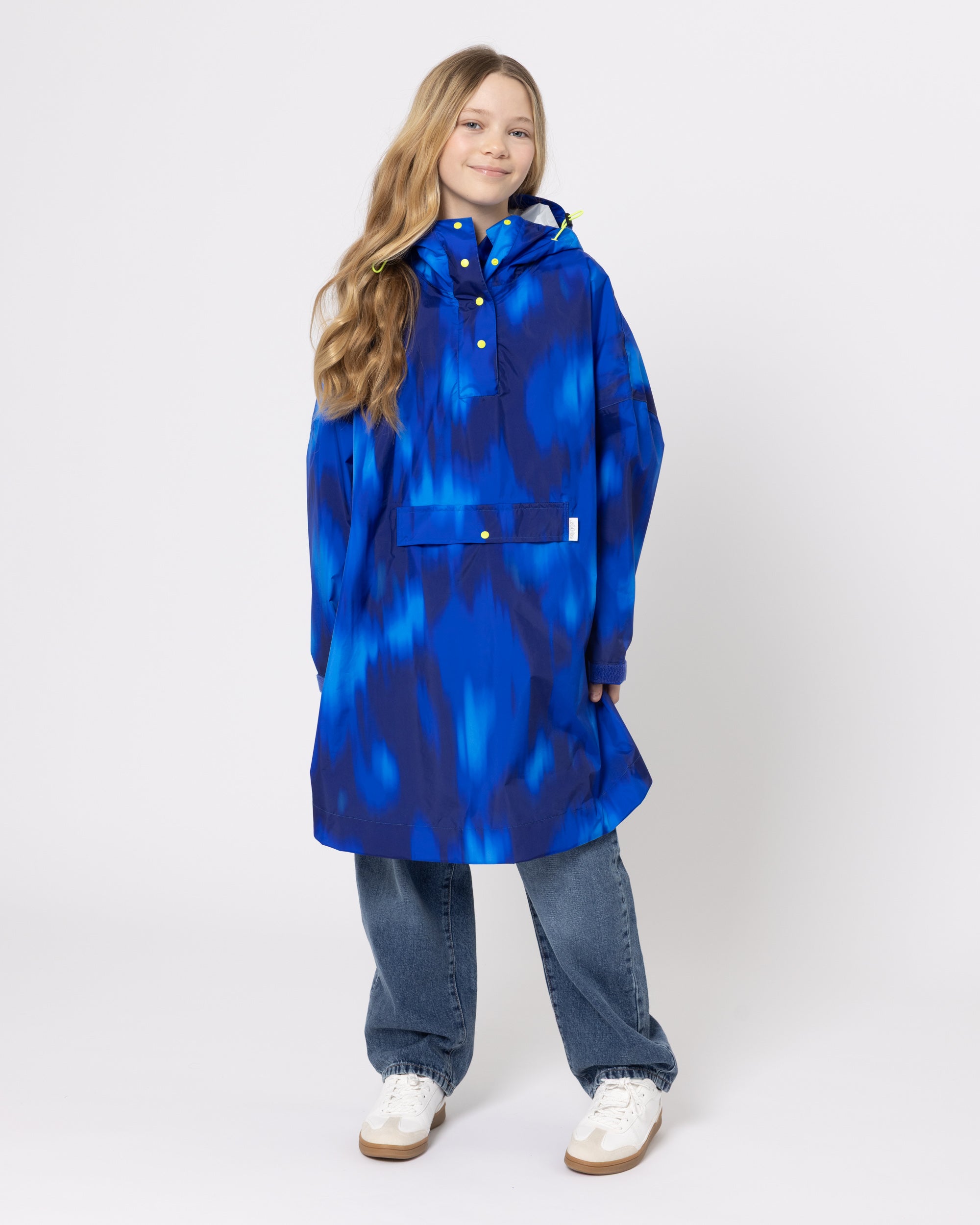 Snuggz Abstract Rain Poncho Kids