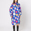 Snuggz Blue Flower Power Rain Poncho