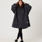 Snuggz Kids Lite - Charcoal Grey Hooded Blanket