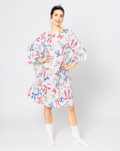 Snuggz Women Bow Print Bamboo Oversized Sleep Tee