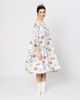 Snuggz Women Breakfast Club Oversized Bamboo Sleep Tee