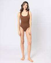 SnuggzFit Super Stretch Ribbed Bodysuit - Brown